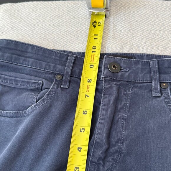 Paige Federal Jeans Mens 30x32 Blue Navy Stretch Straight Leg Casual Preppy - Picture 12 of 15